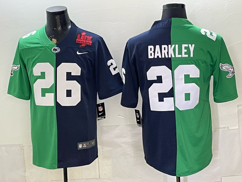 Men 2026 Philadelphia Eagles #26 Barkley green Nike Limited NFL Jersey 0715002